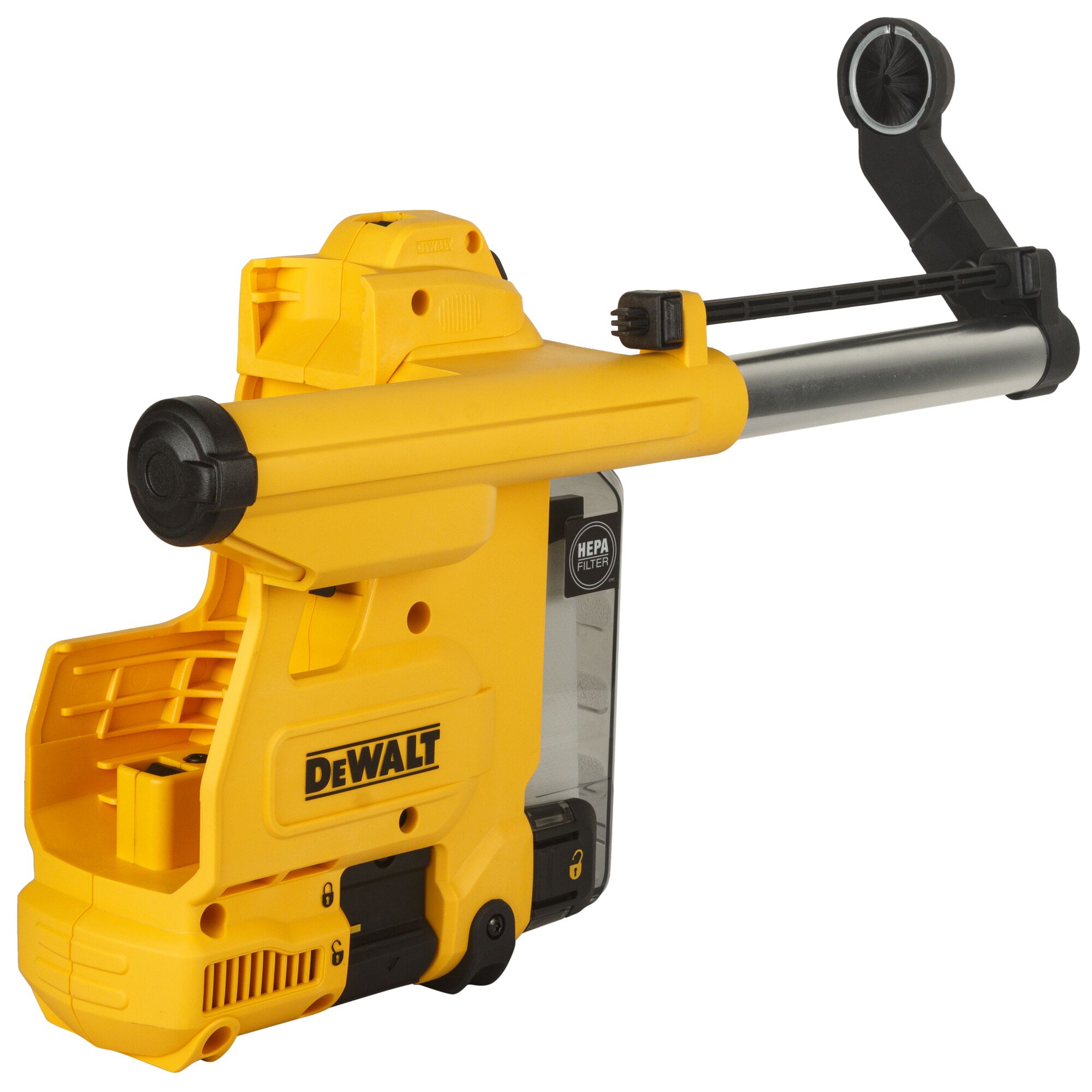 Dewalt sds best sale with dust extractor