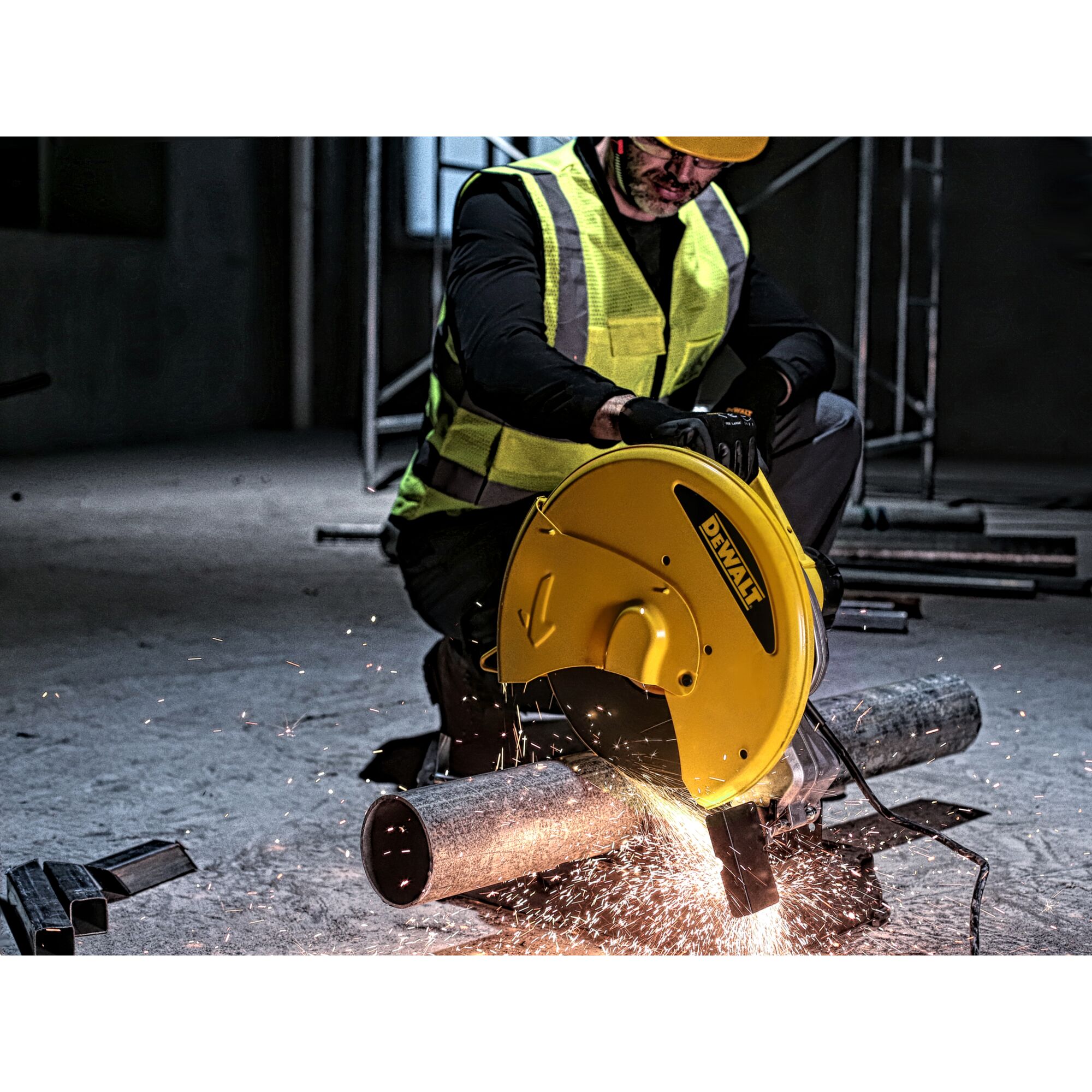 Dewalt 14 best sale concrete saw