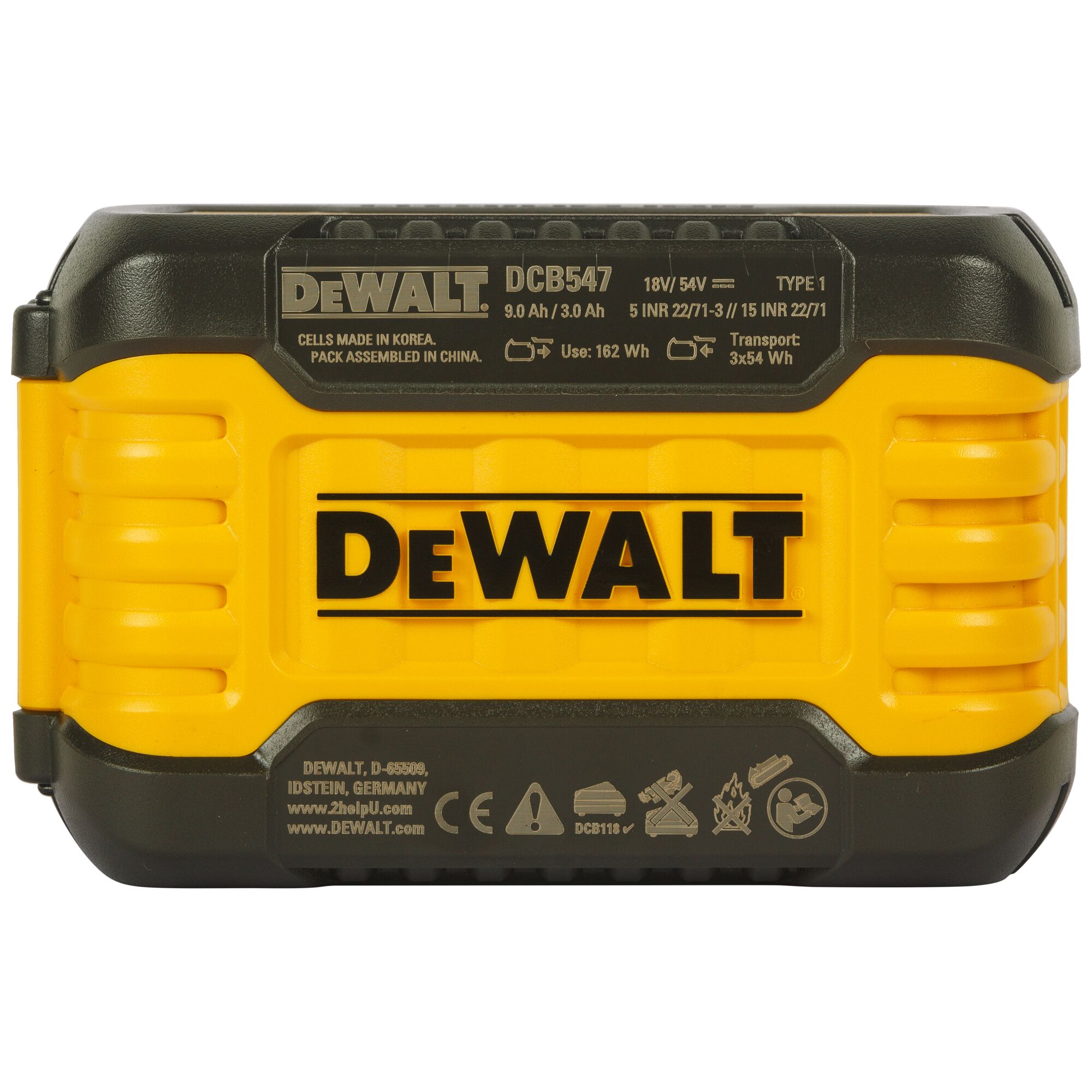 Dewalt 54v discount 9 amp battery