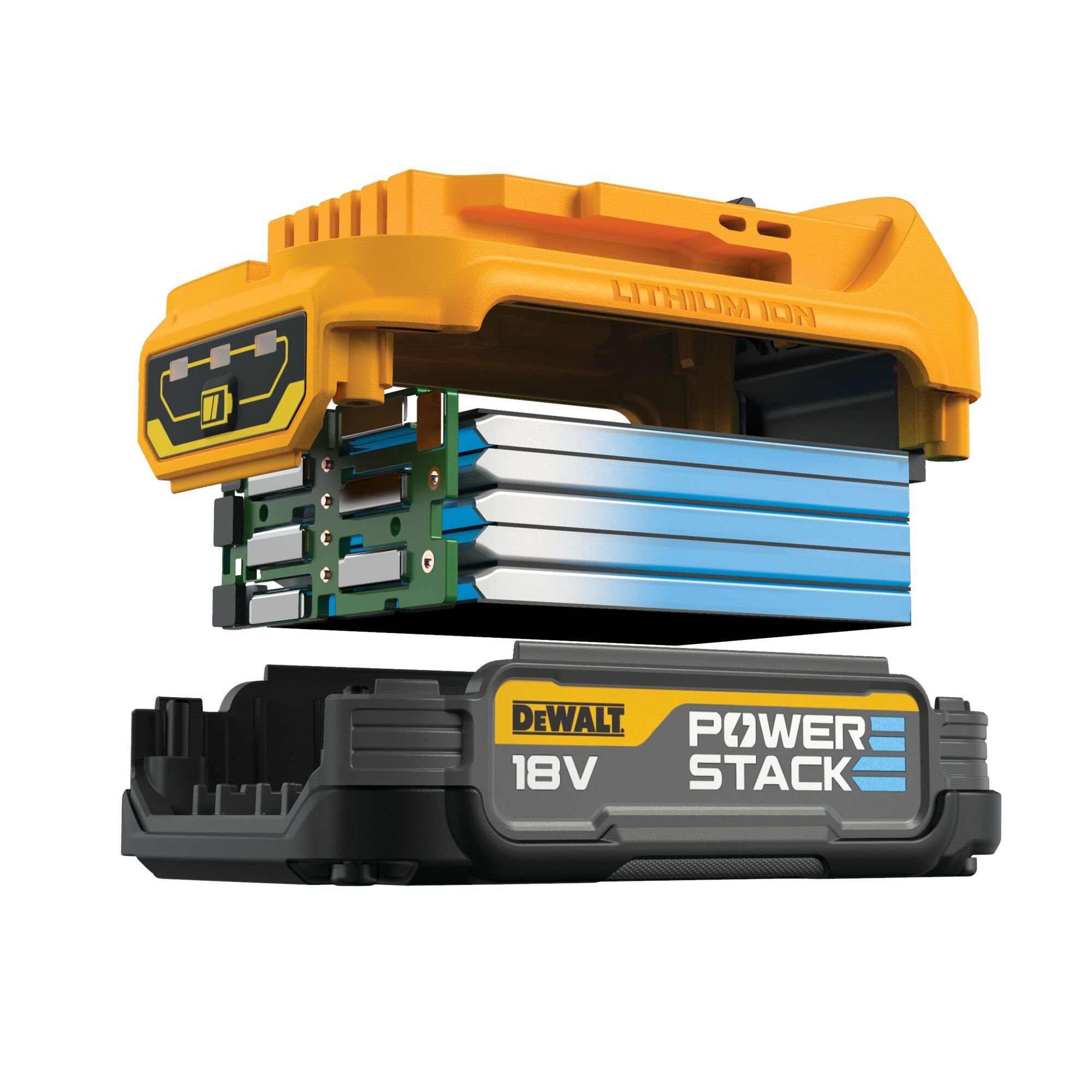 18V Compact POWERSTACK 1.7AH Battery DEWALT