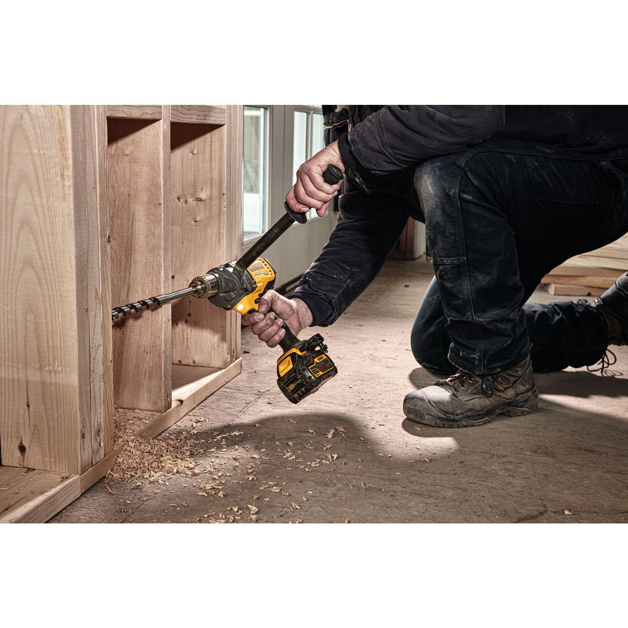 Dewalt mixer best sale drill corded