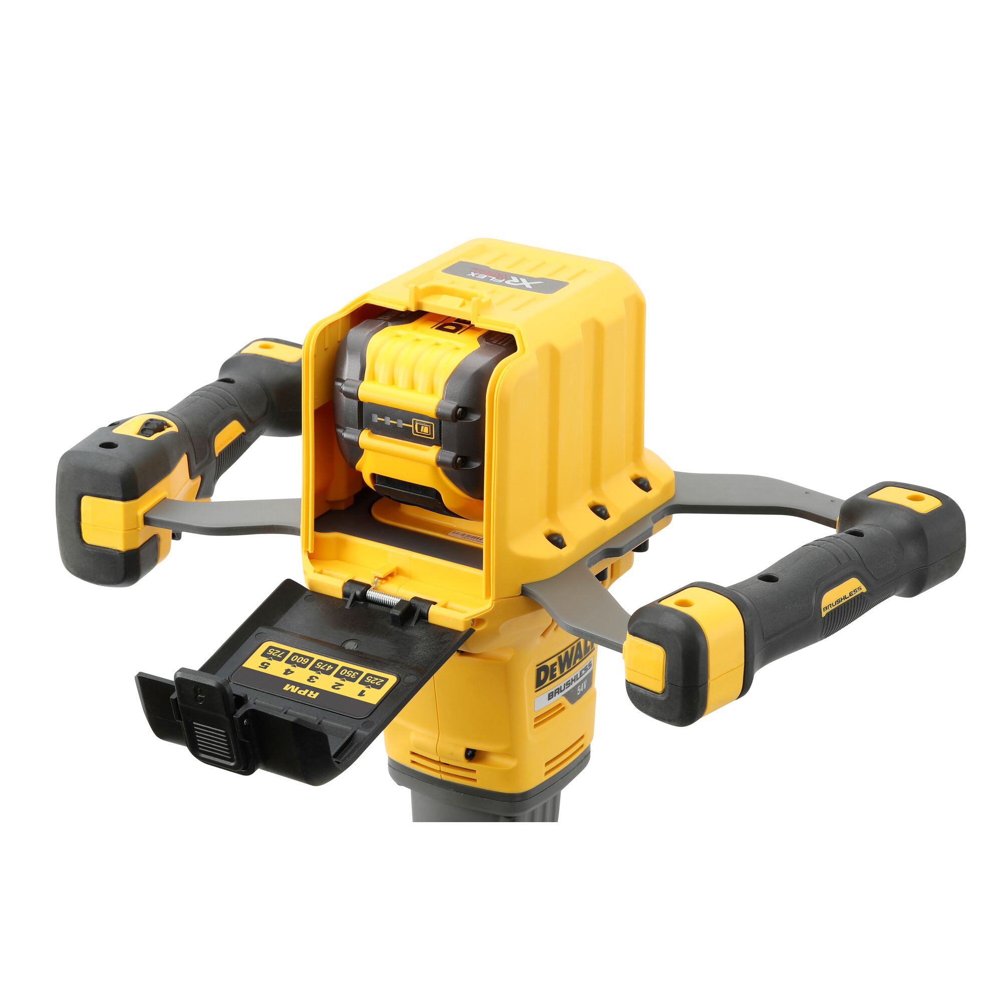 54V XR FLEXVOLT Paddle Mixer 2 X 9 Ah DEWALT