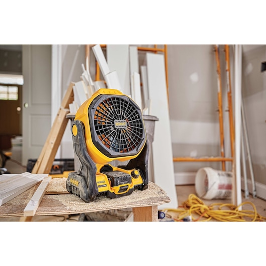 11 in. Corded/Cordless Jobsite Fan (Tool Only)