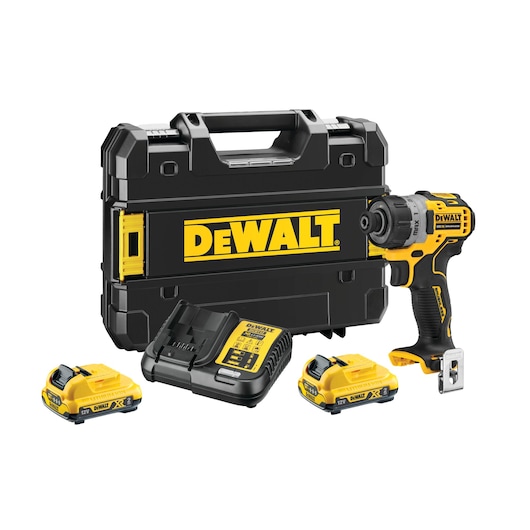 12 XR Brushless Screwdriver - 2 X 2Ah Battery