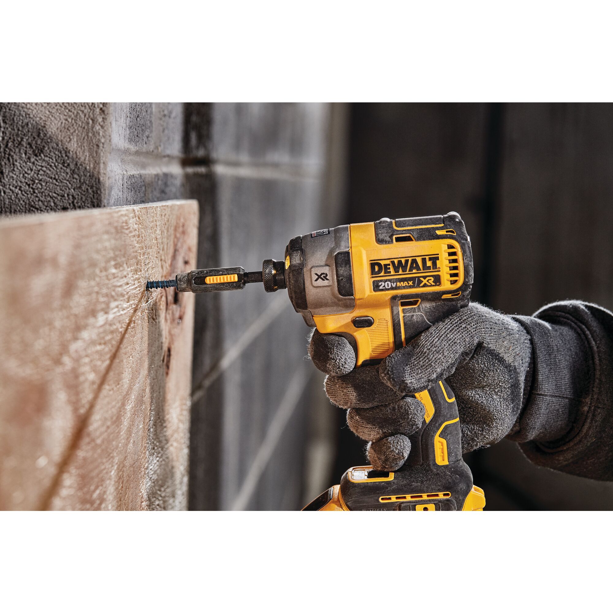 Impact driver on deals concrete