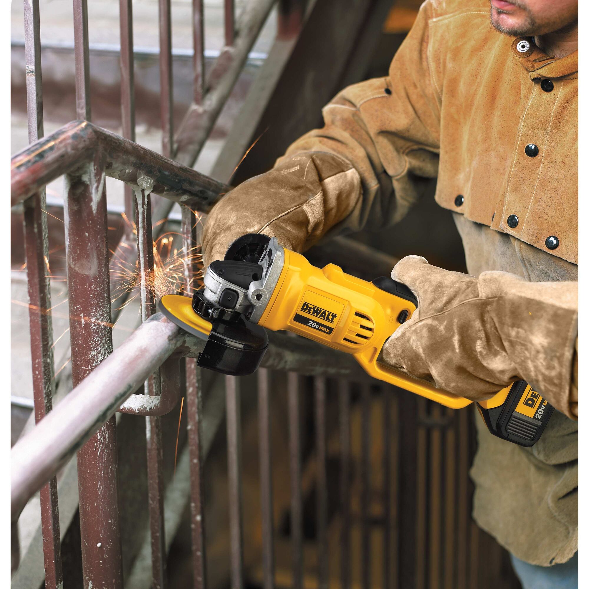 20V MAX 5 inch Angle Grinder with Trigger Switch Bare DEWALT