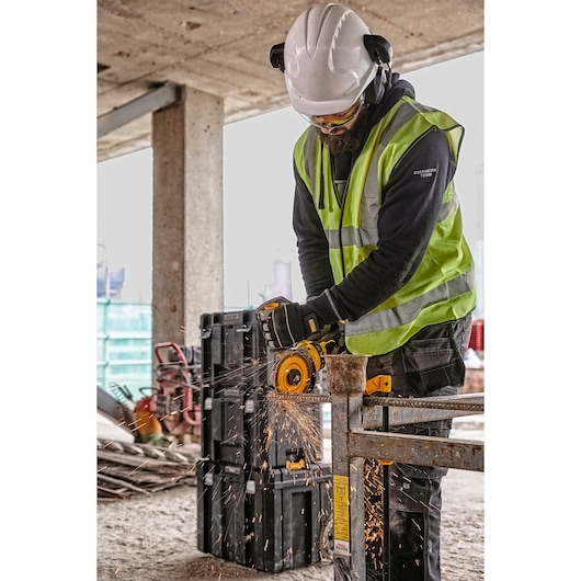60V MAX FLEXVOLT 5-inch Angle Grinder with Trigger Switch (Bare)