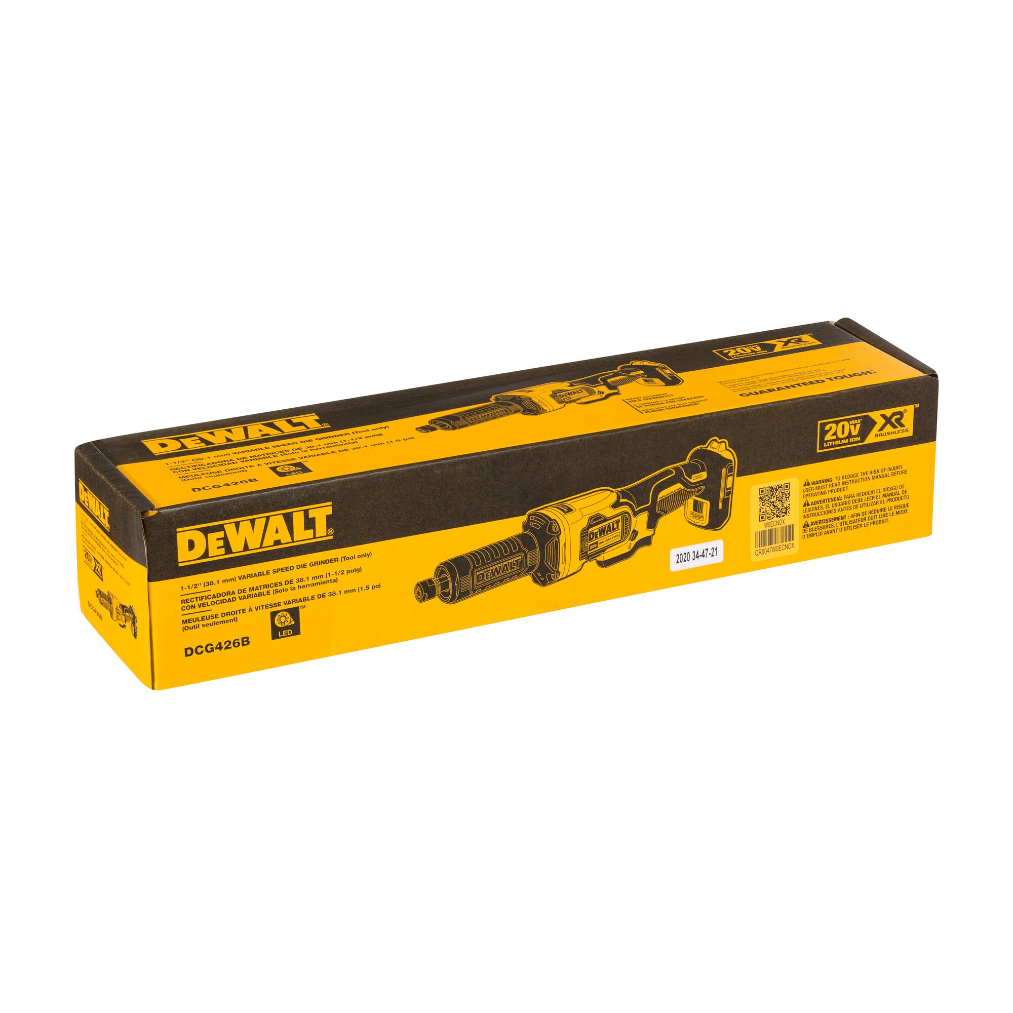 20v max variable speed die grinder dcg426b outlet dewalt