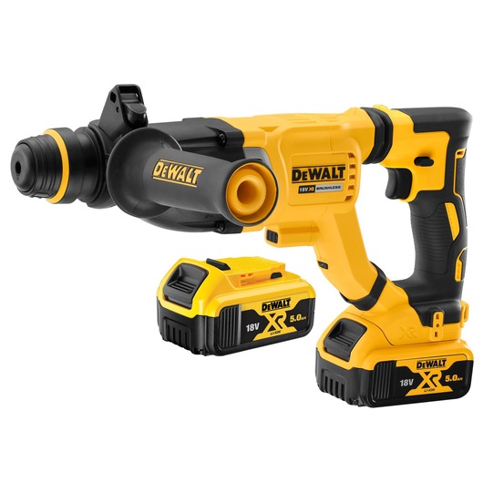 20V MAX Brushless 3-Mode 28mm SDS-Plus Cordless Hammer (5Ah Batteries)