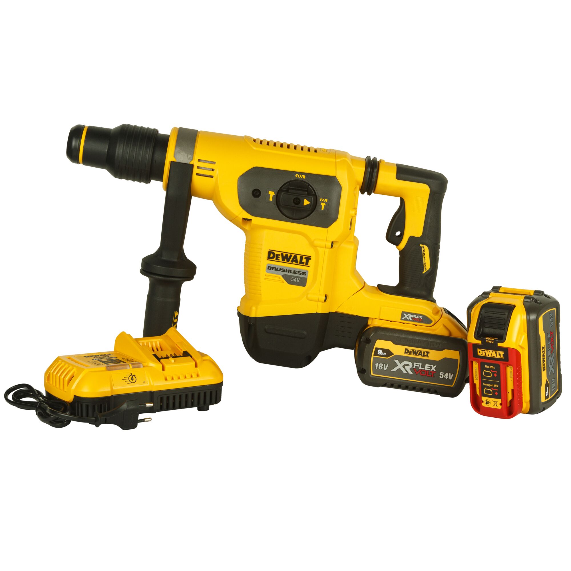 60V MAX Brushless 3-Mode 40mm SDS-MAX Combi Cordless Hammer (9Ah