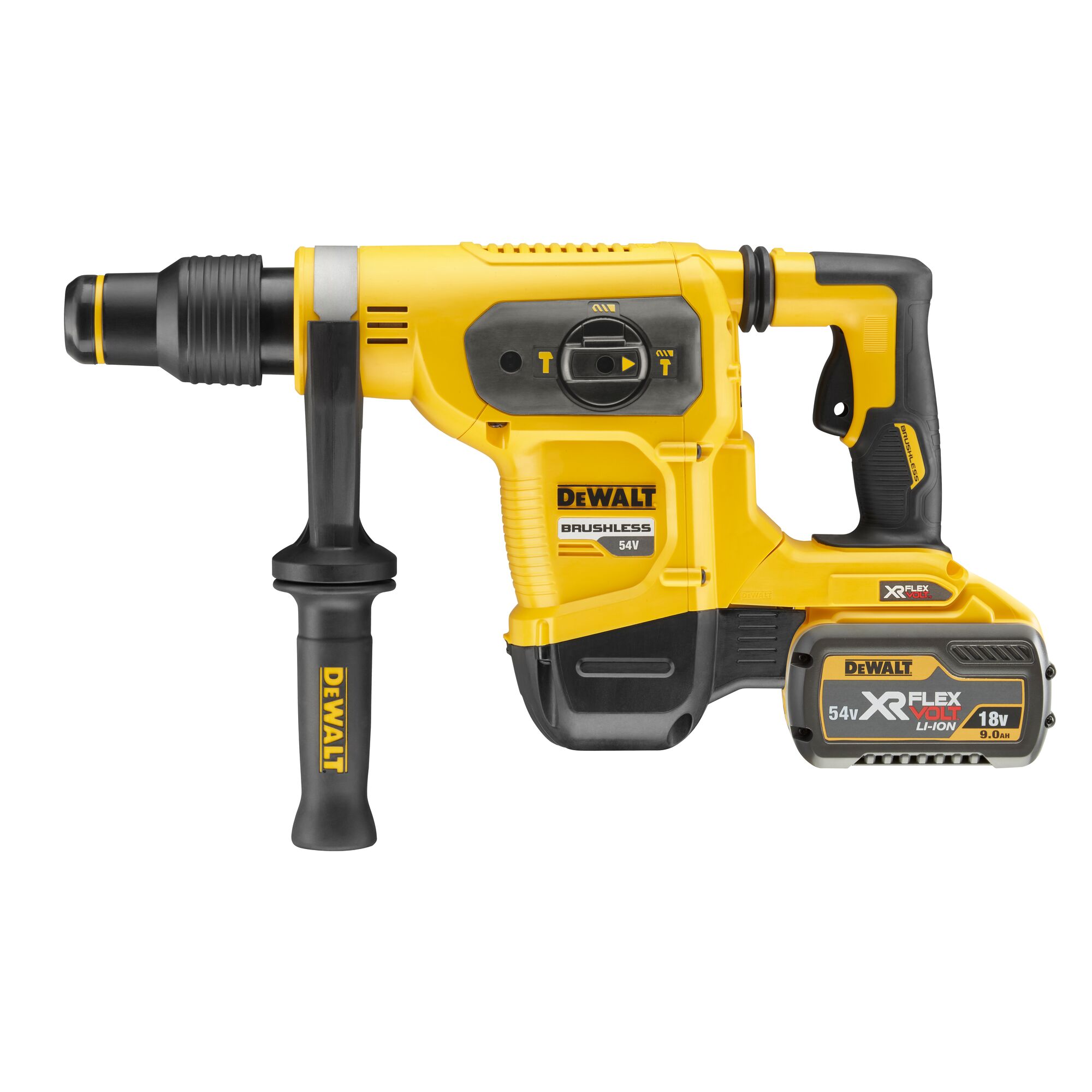 54V XR FLEXVOLT 40mm SDS-Max Hammer Drill - 2 X 9Ah | DEWALT