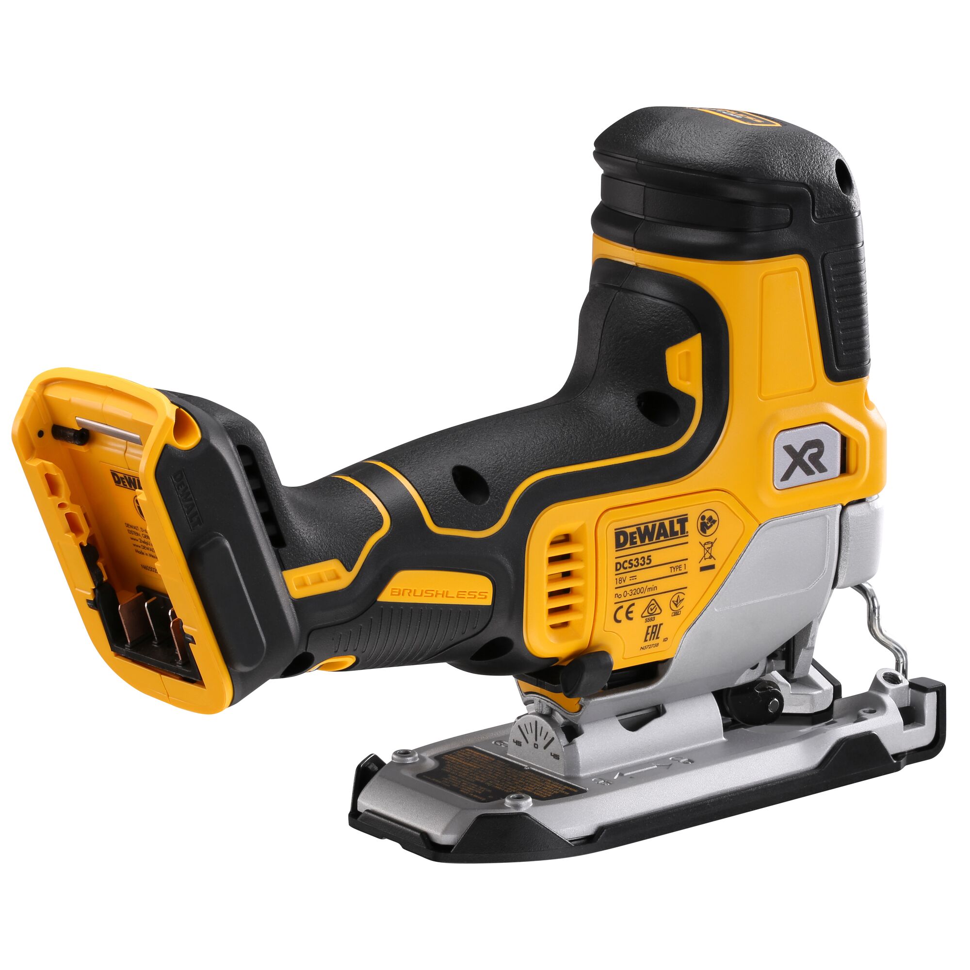 18V XR Brushless Body Grip Jigsaw Bare Unit DEWALT