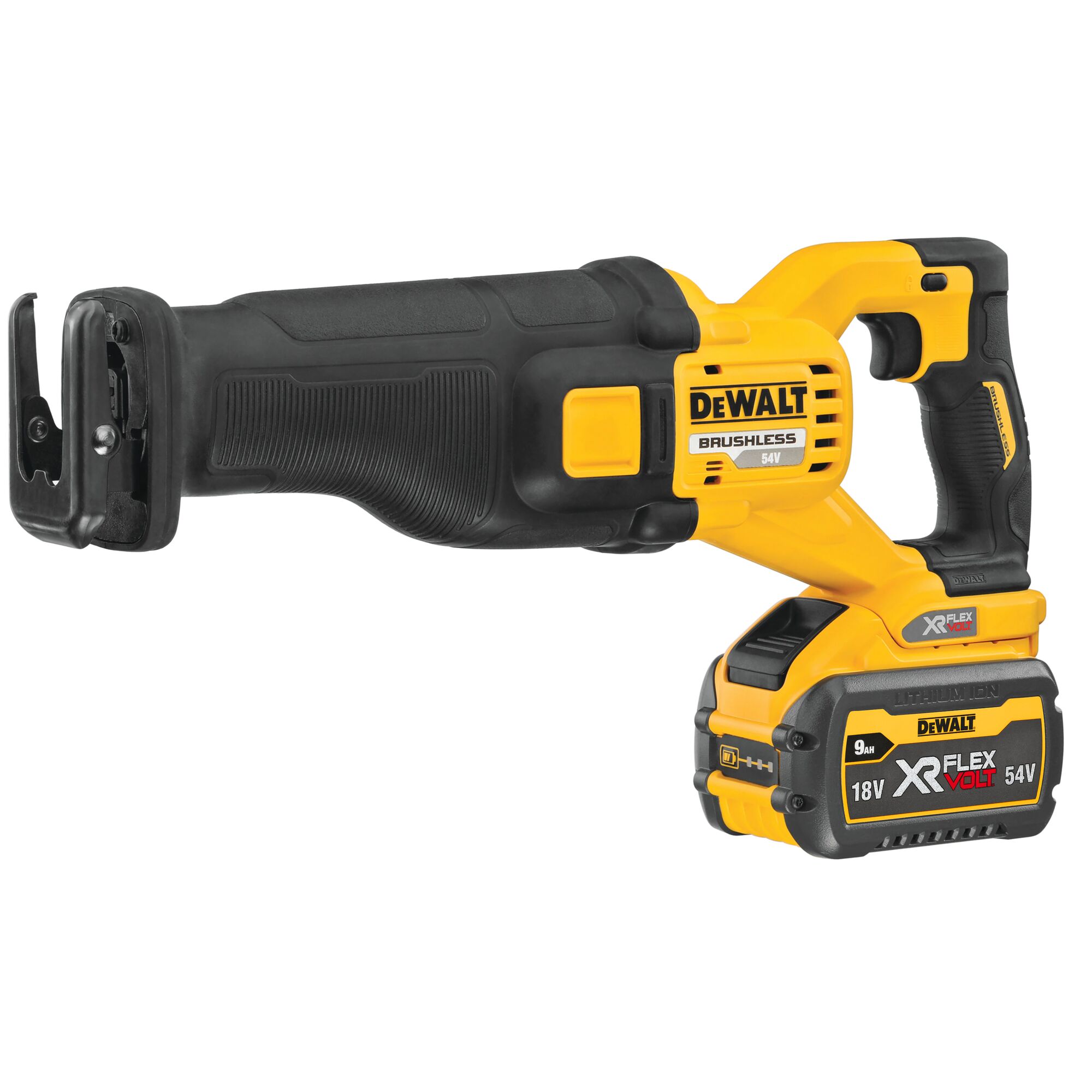 60V MAX FLEXVOLT Reciprocating Saw 9Ah Batteries DEWALT