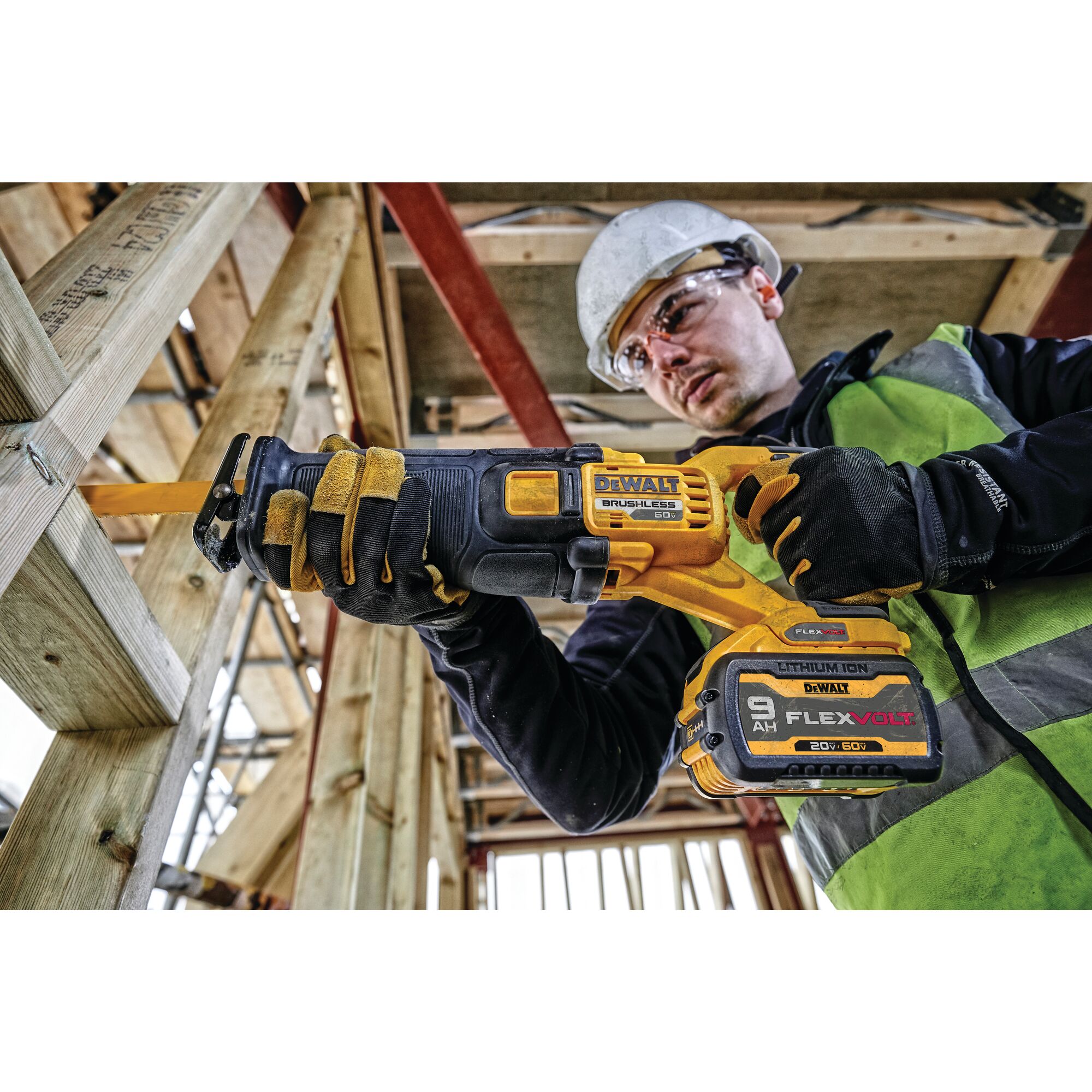 Dewalt brushless deals 60v max sawzall