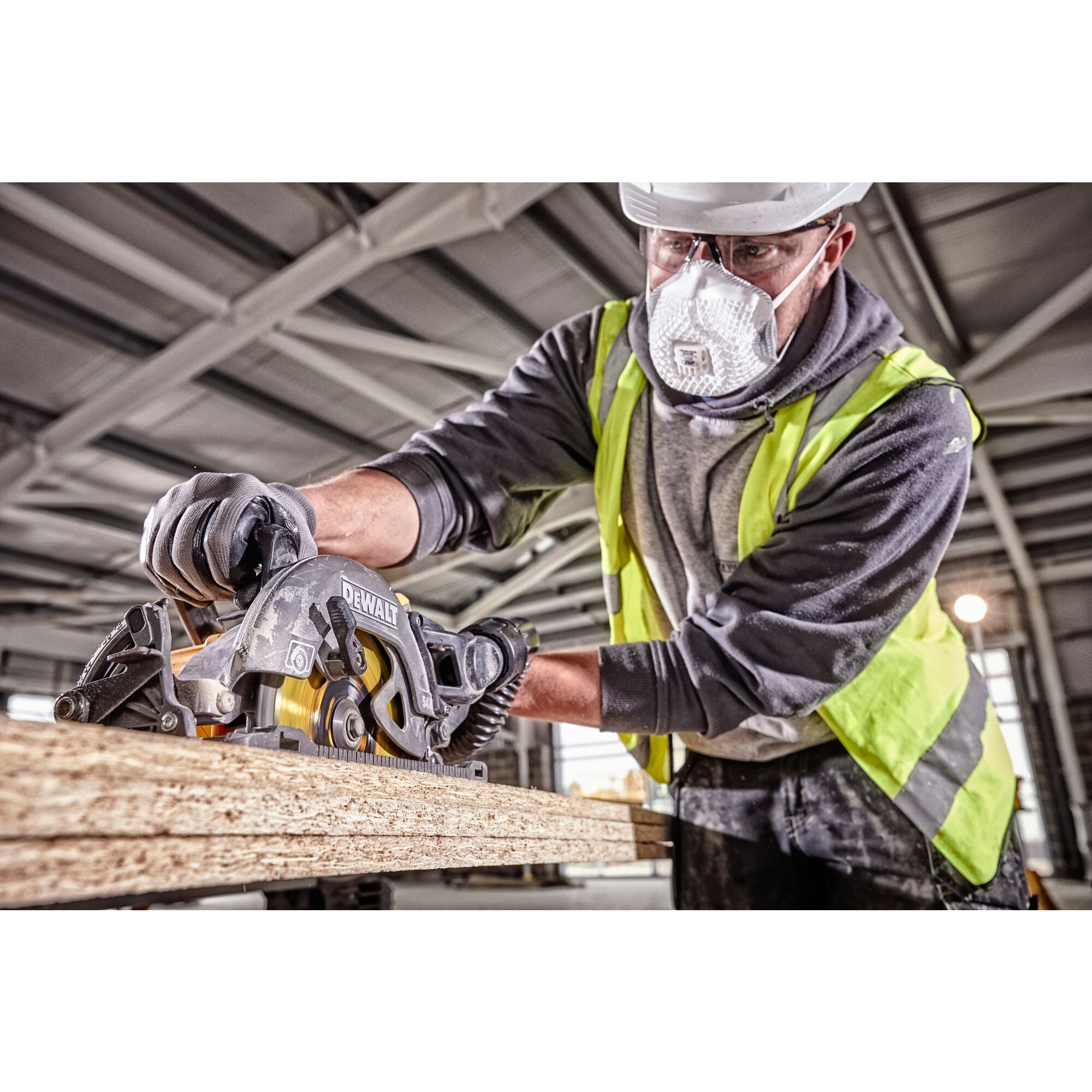 54V XR FLEXVOLT 190mm High Torque Circular Saw Bare Unit DEWALT