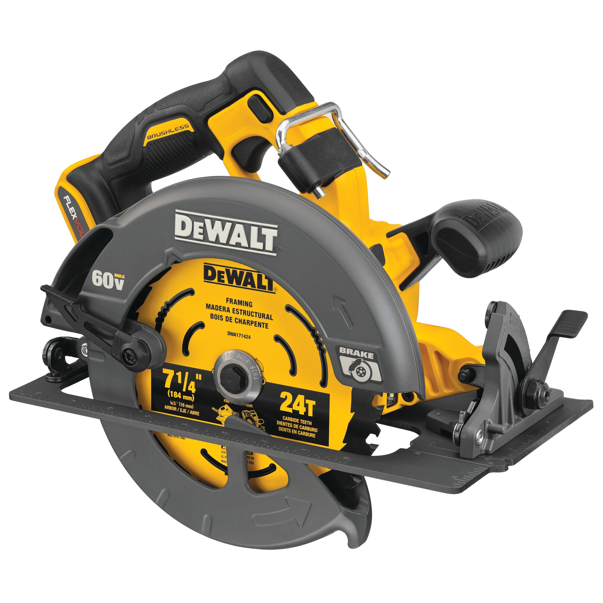 Dewalt flexvolt 60v 2024 max circular saw dcs575