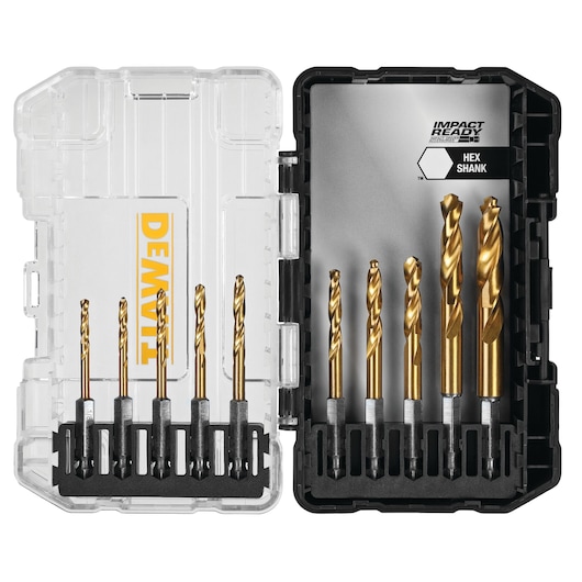 profile of Cobalt Alloy Steel Drill Set.