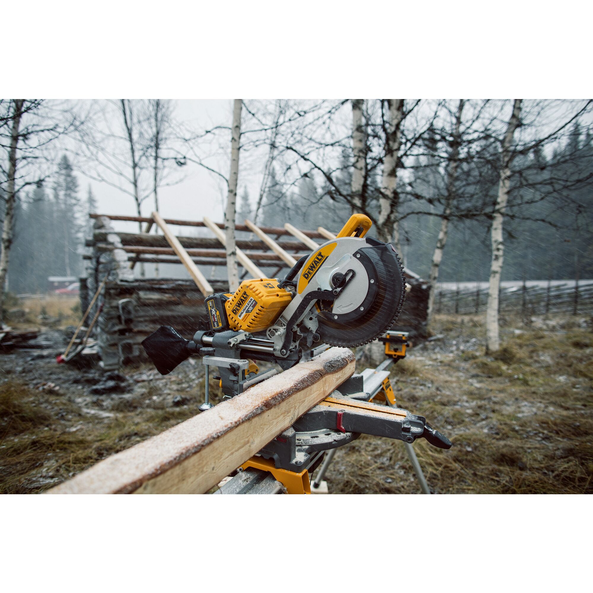 Dewalt 54v 305mm on sale mitre saw