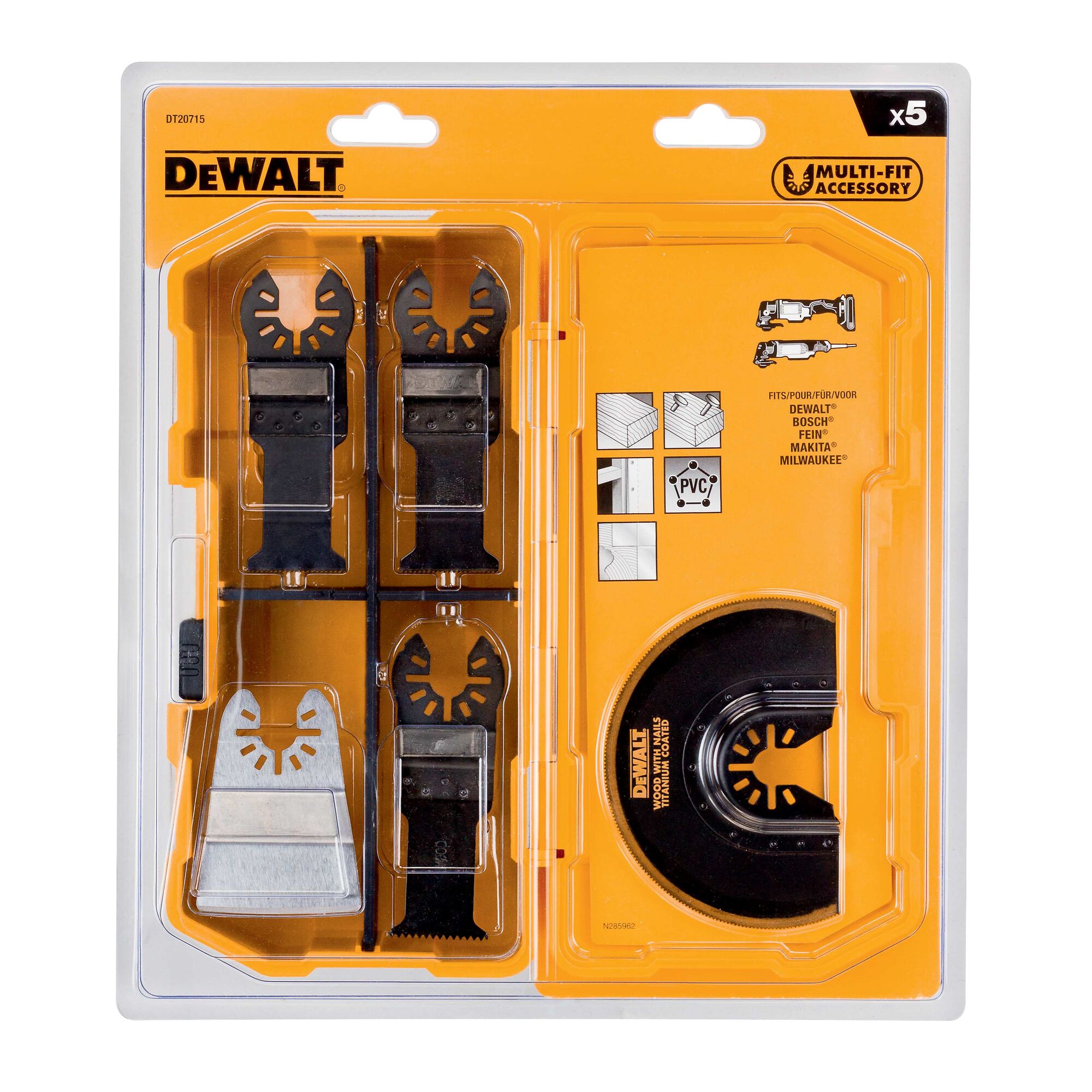 Dewalt multi on sale cutter accessories