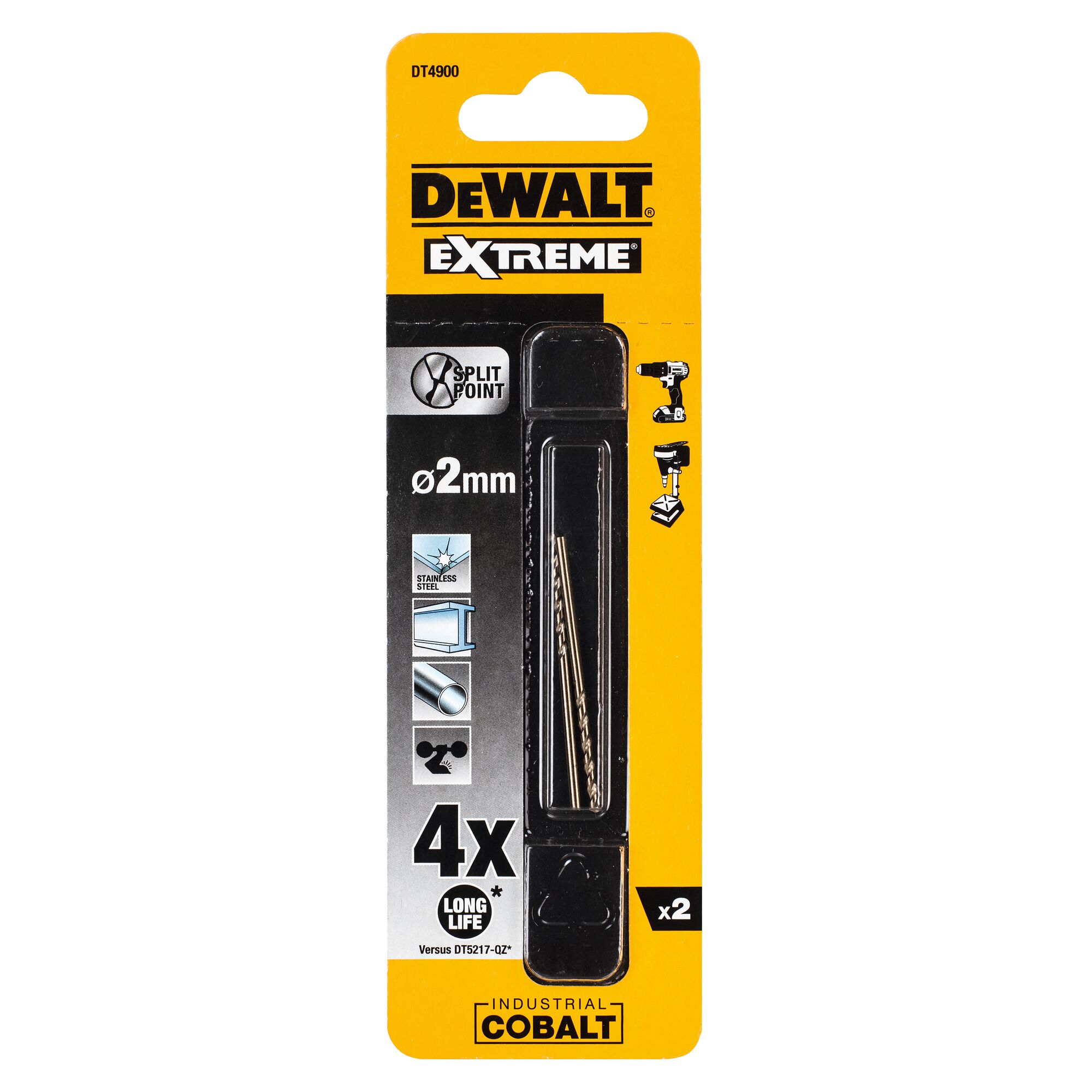 Dewalt extreme best sale cobalt drill bits