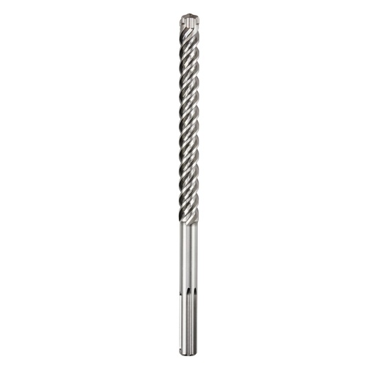 A DEWALT DT60819 SDS masonry drill bit with spiral fluting, shown vertically on a plain white background.