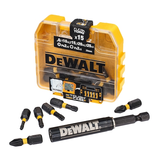 DEWALT DT70557T-QZ Jeu d'embouts Flex Torq T20 25 mm (25 pcs.)