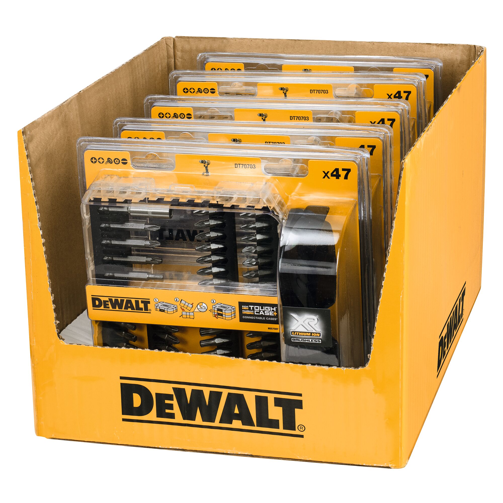 Screwdriving Set & Safety Glasses (47 pc) | DEWALT