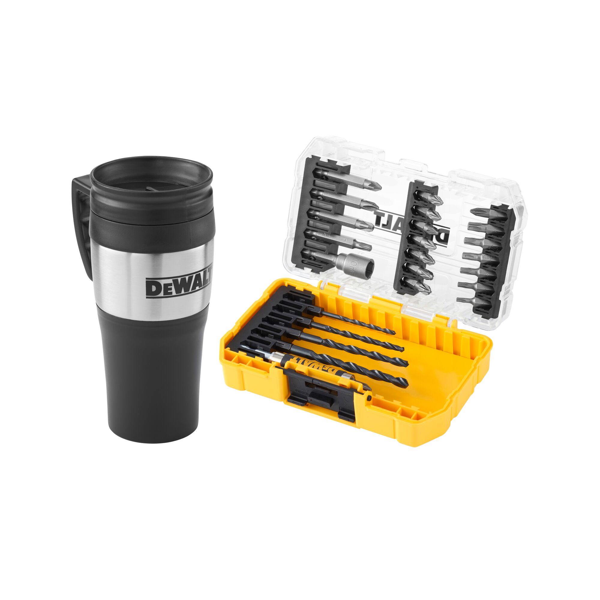 25pc Drill Drive Set Drinking Mug DEWALT