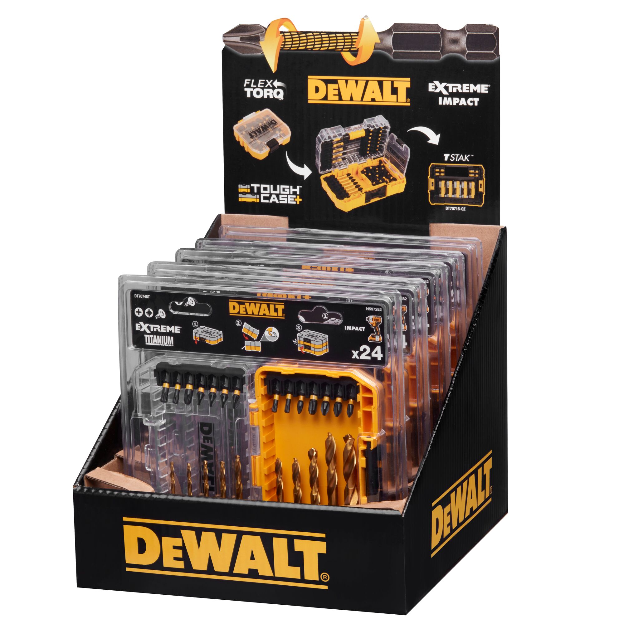 FLEXTORQ Drill Drive Set 24 pc DEWALT