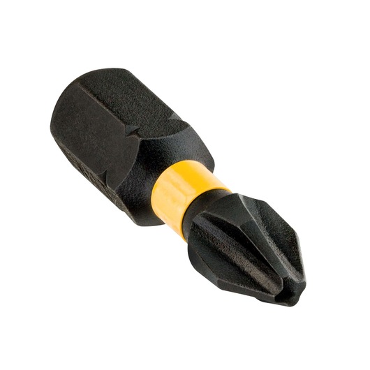 A DEWALT DT71517T black and yellow Phillips screwdriver bit for power tools, shown on a white background.