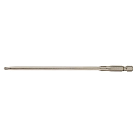 A DEWALT long Phillips screwdriver bit with a hex shank, shown against a white background.