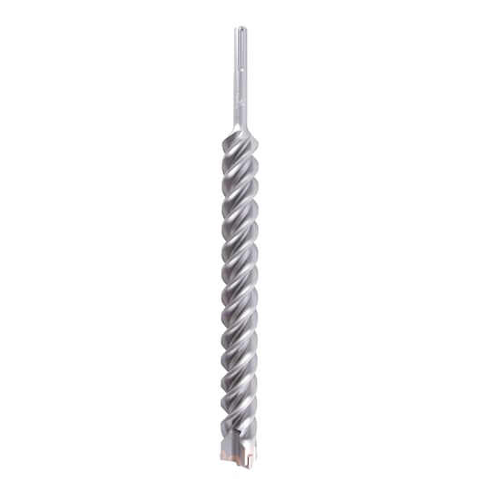 A DEWALT DT9450 twisted masonry drill bit with an SDS-max shank, designed for heavy-duty drilling in concrete and stone, displayed vertically against a white background.