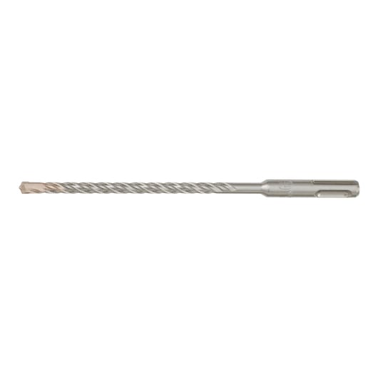 A single DEWALT metal drill bit with spiral fluting and an SDS-plus shank, shown against a white background.