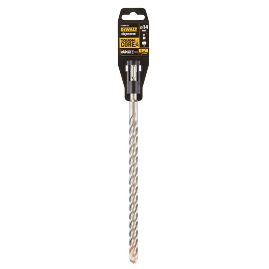 A DEWALT Extreme Toughcore SDS-Plus hammer drill bit, 14mm in diameter, in its retail packaging.