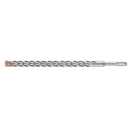 A single DEWALT metal masonry drill bit with a spiral flute and SDS shank, shown against a white background.