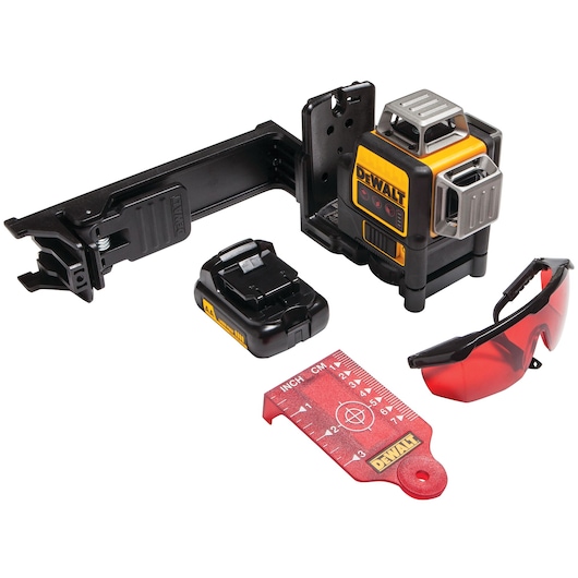 Compatible red 3 by 360 line laser kit.