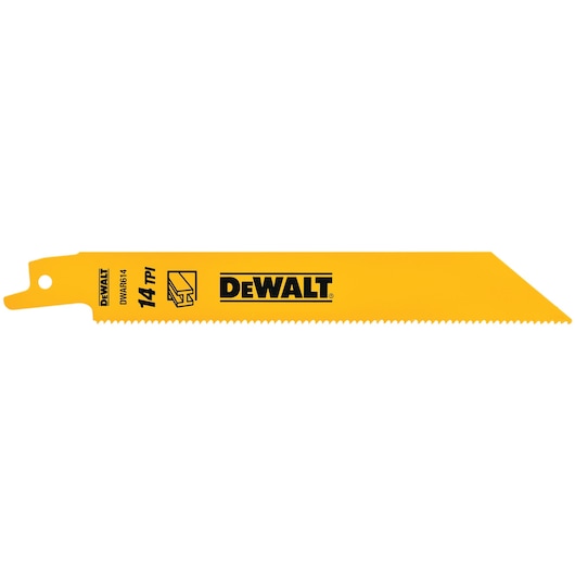 6 inch metal cutting reciprocating saw blades.