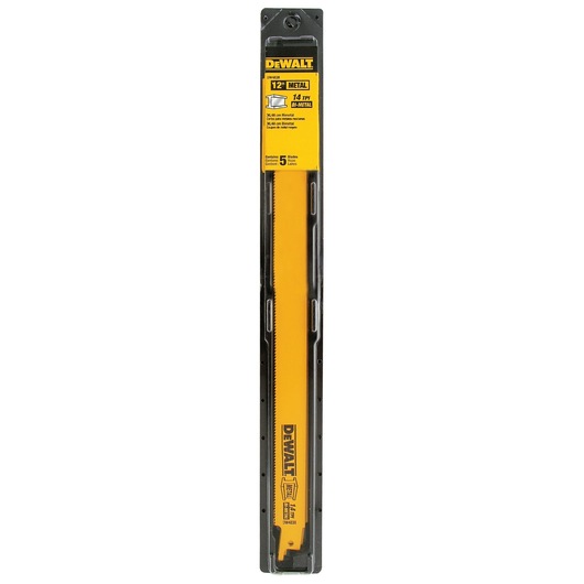 6 in. 14 TPI Straight Back Bi-Metal Reciprocating Blade (5 Pk)
