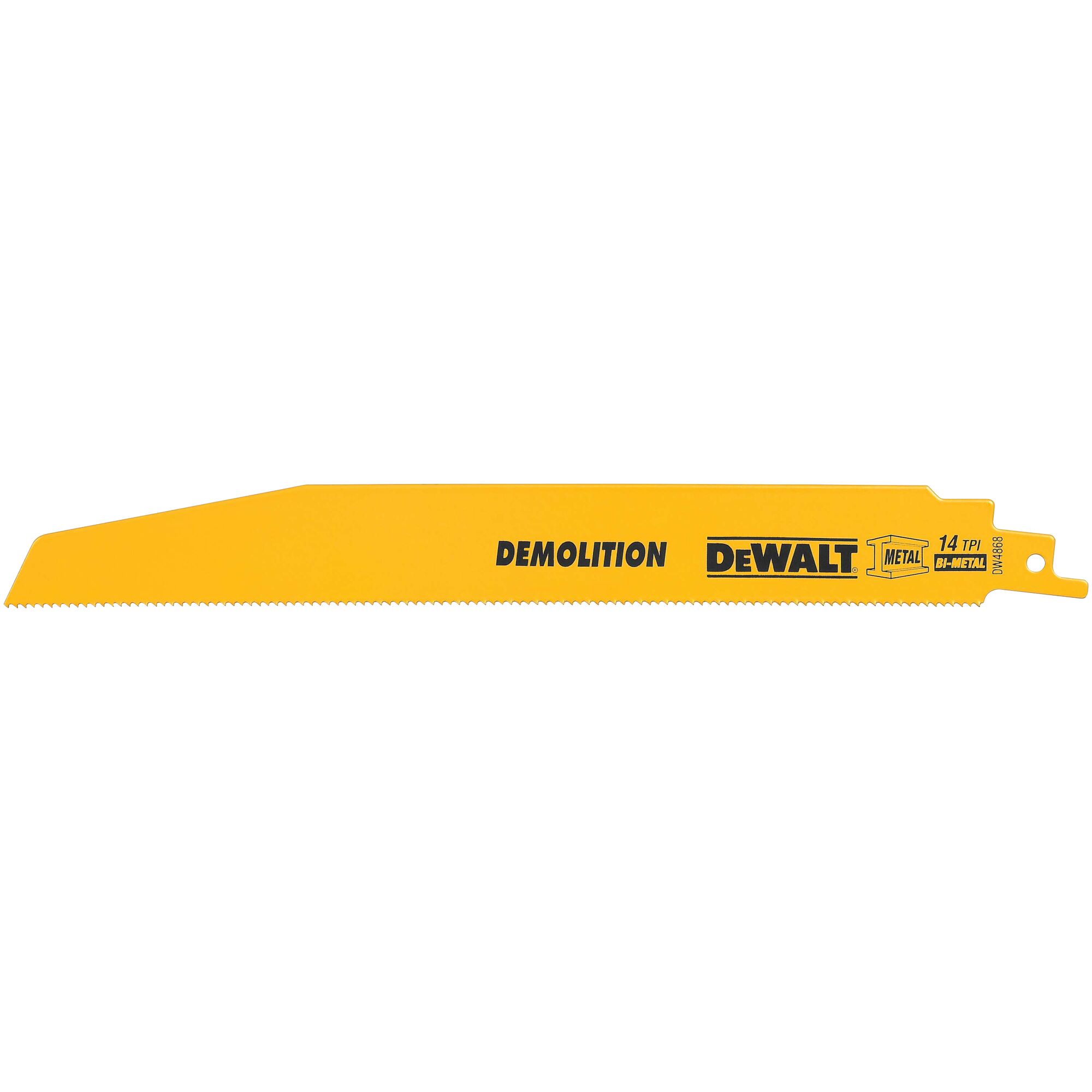 Dewalt reciprocating best sale saw blade