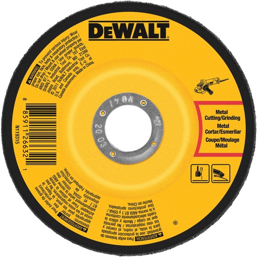 profile of Metal Grinding Wheels Type 27.