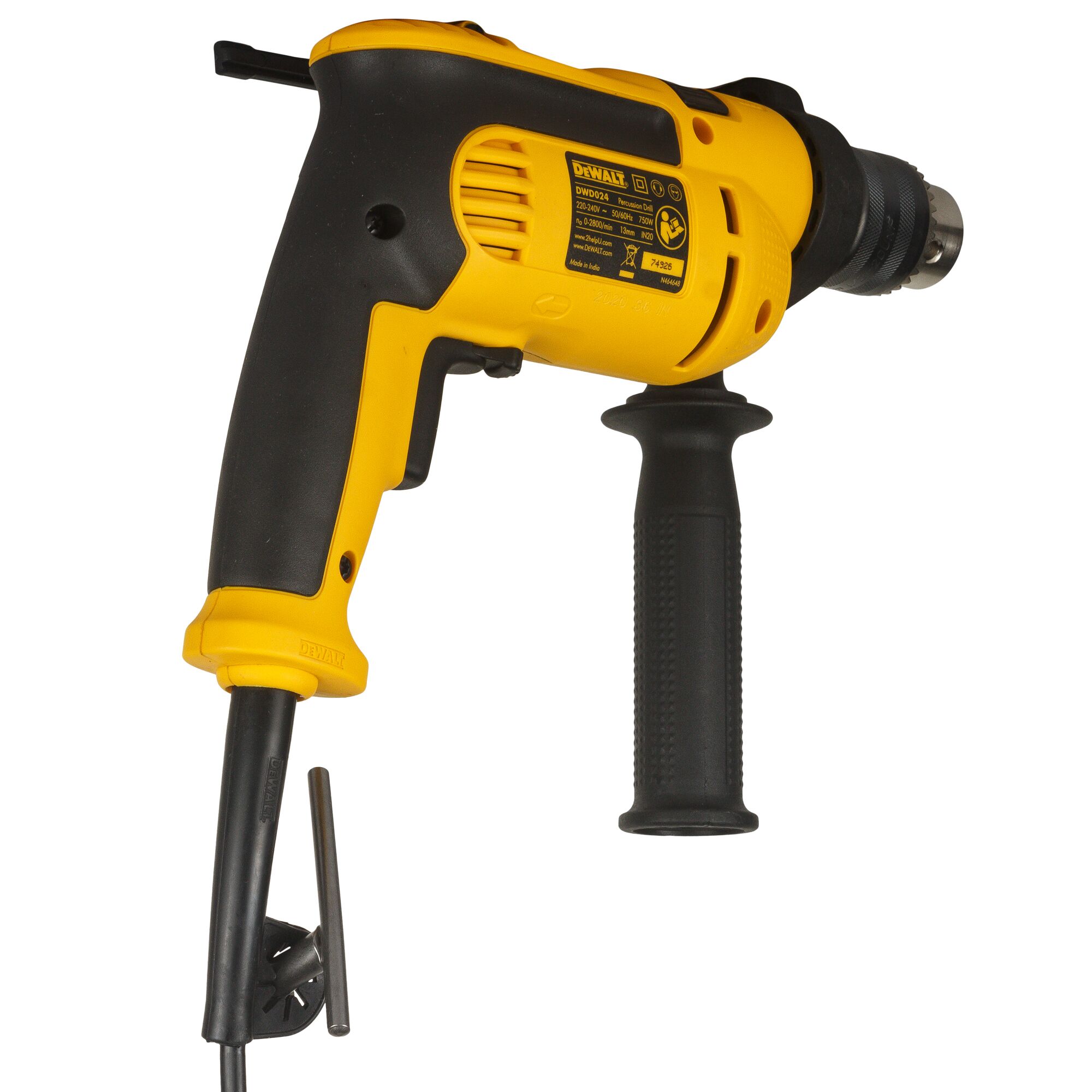 Dewalt 650w hammer discount drill