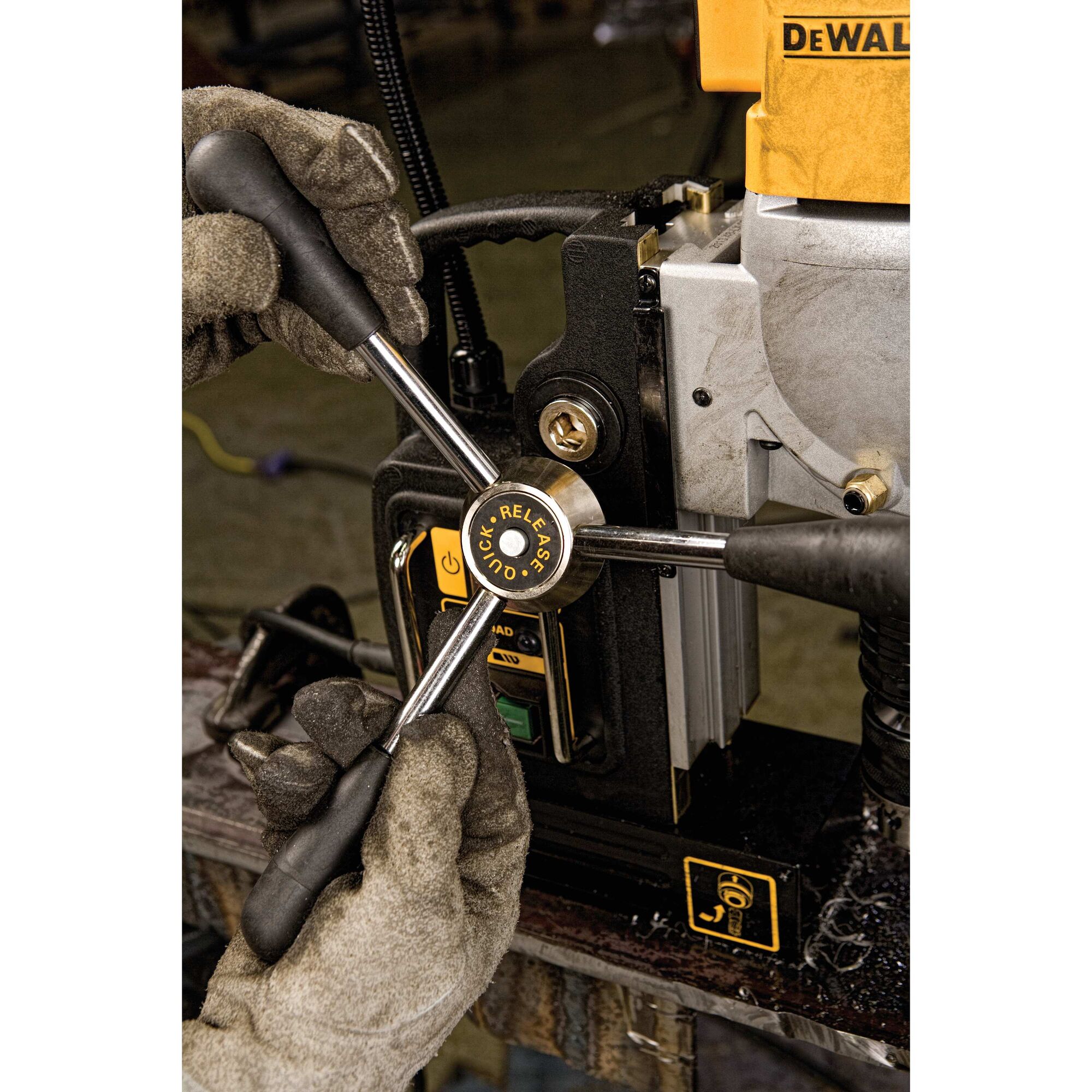 1200W 2 Speed Magnetic Drill Press 50mm DEWALT