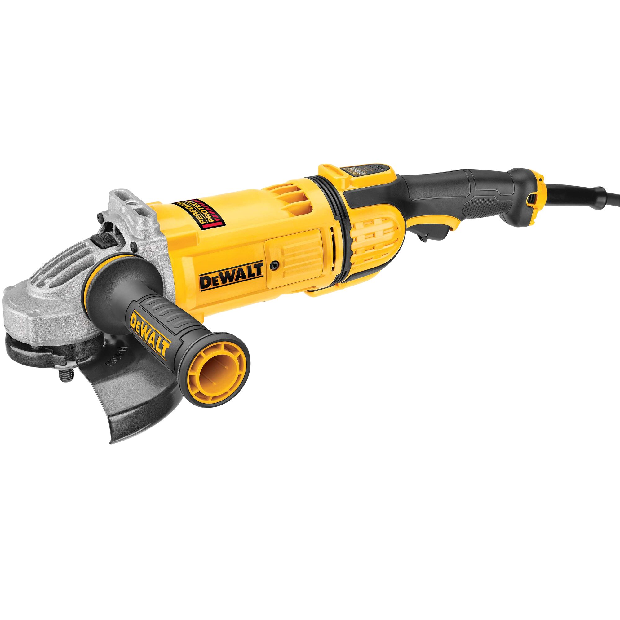 2600W 7 inch Angle Grinder with Trigger Switch No Lock On DEWALT