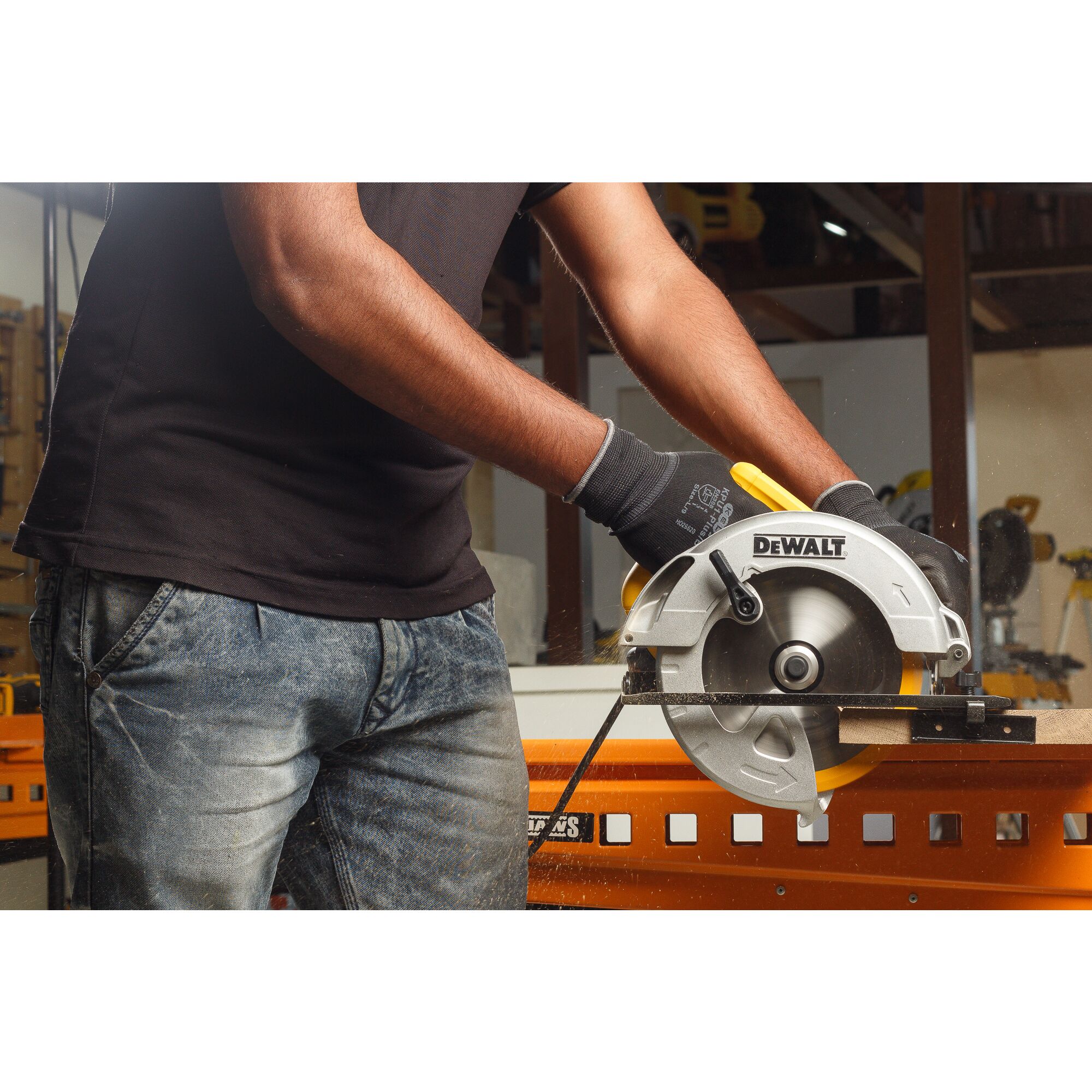 Dewalt 184mm circular discount saw