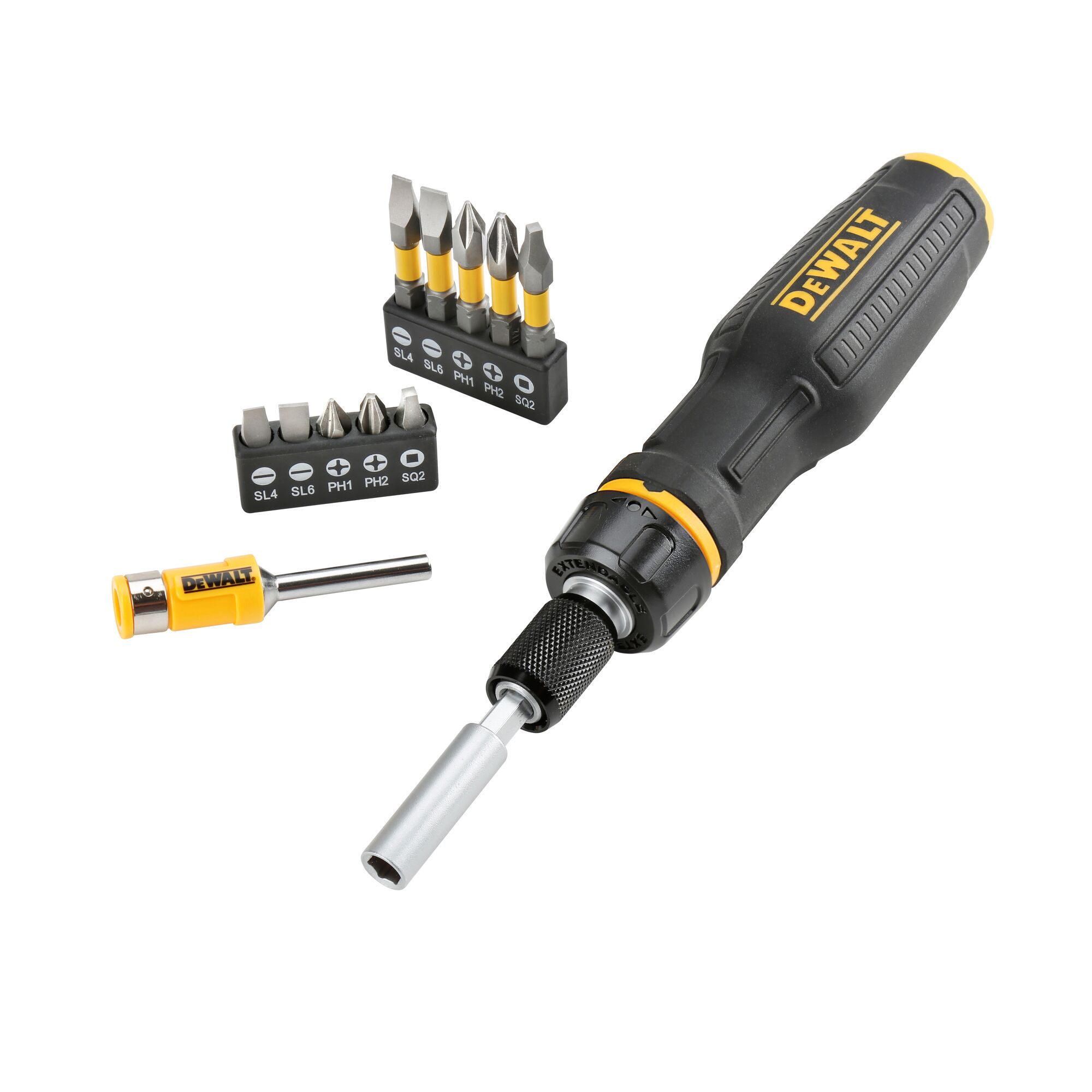 Full Fit Telescoping Multi bit Ratcheting Screwdriver DEWALT