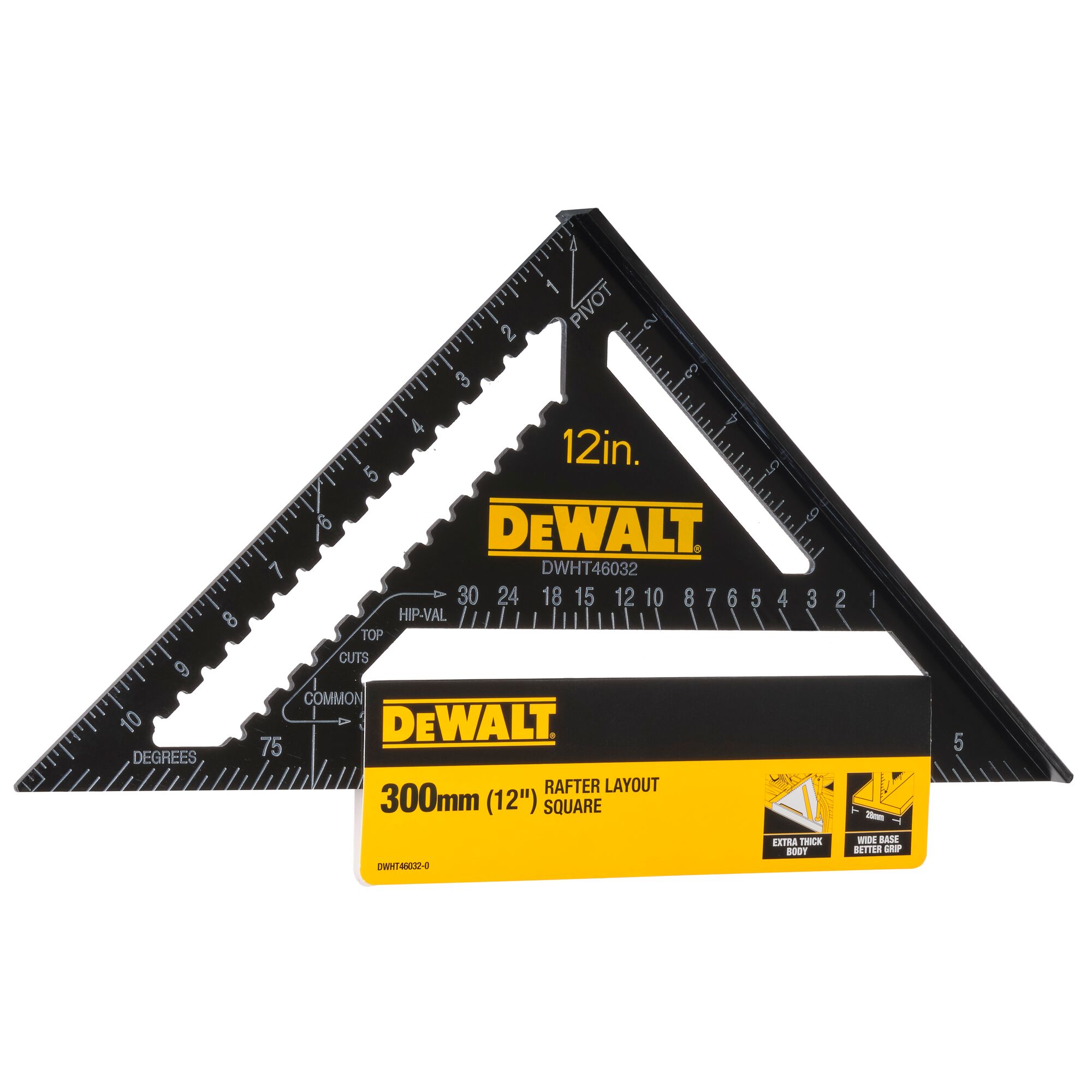 Dewalt 12 inch store rafter square