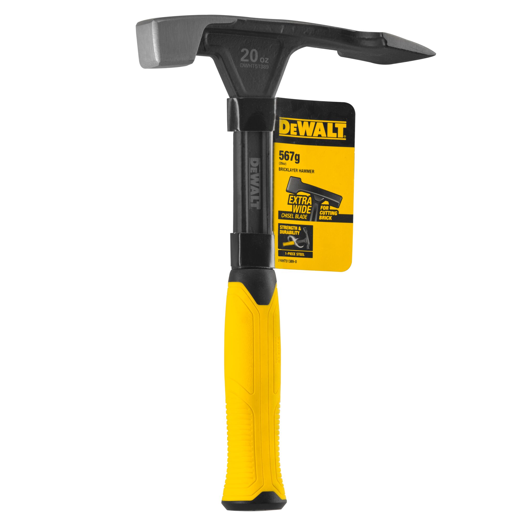 567g | 20 oz. Bricklayer Hammer | DEWALT