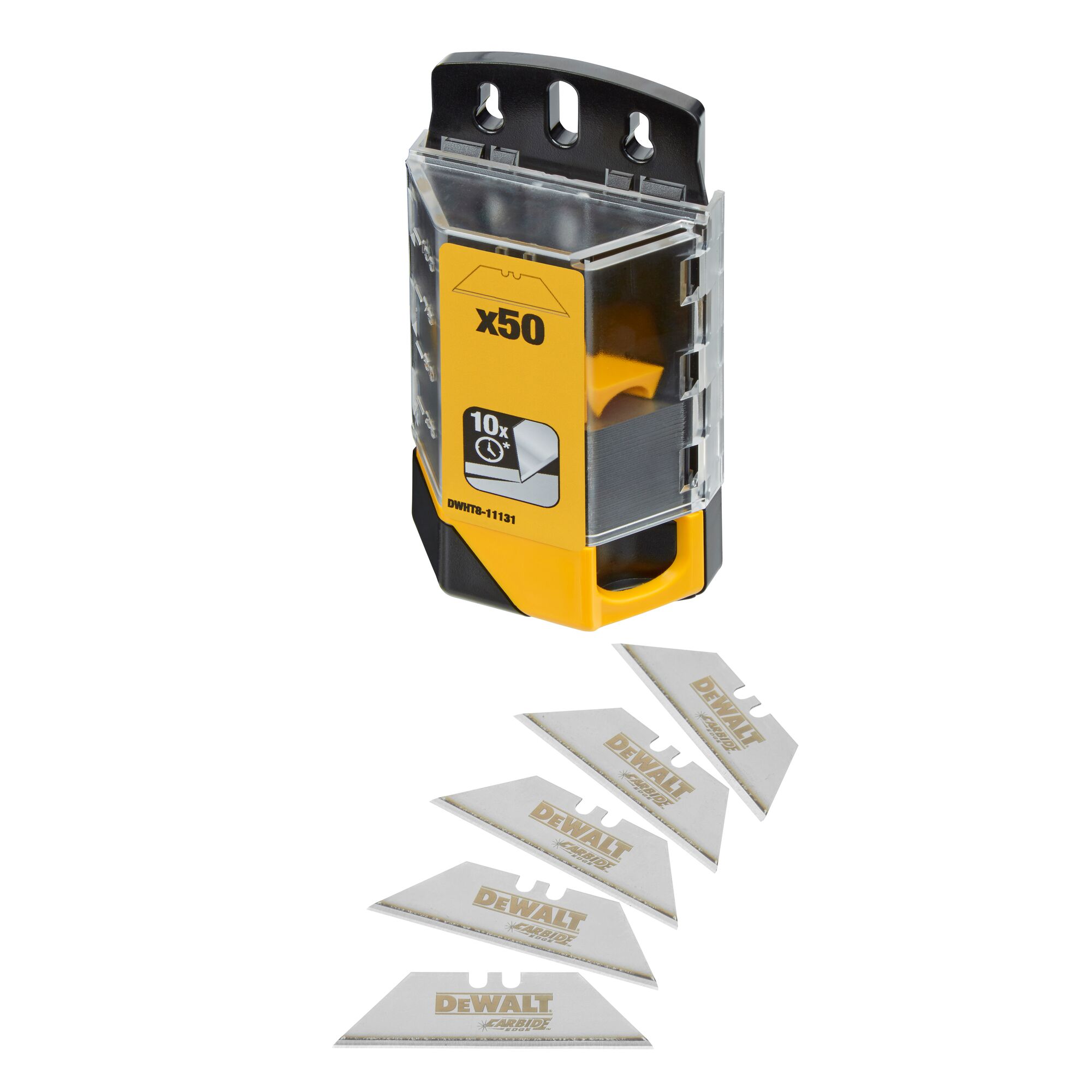 Carbide Utility Blades 50 Pack DEWALT