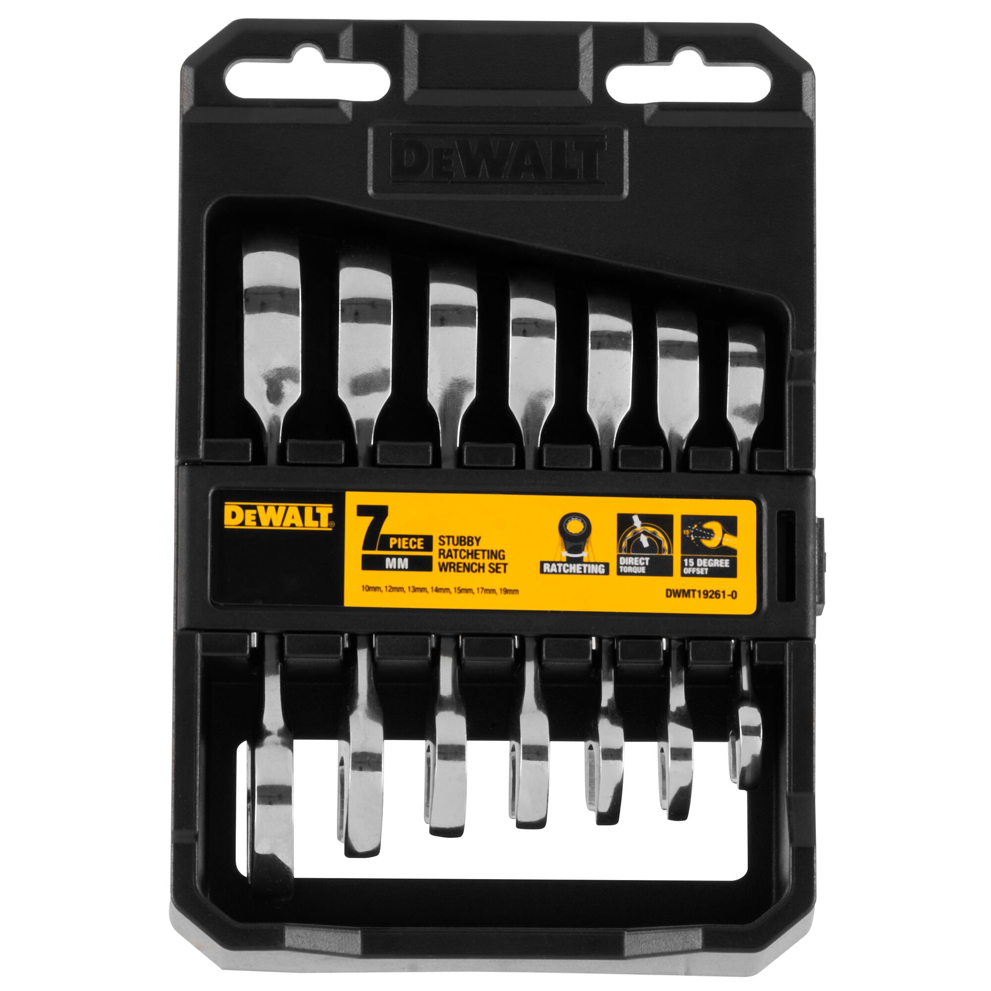 Dewalt metric ratchet on sale wrench set