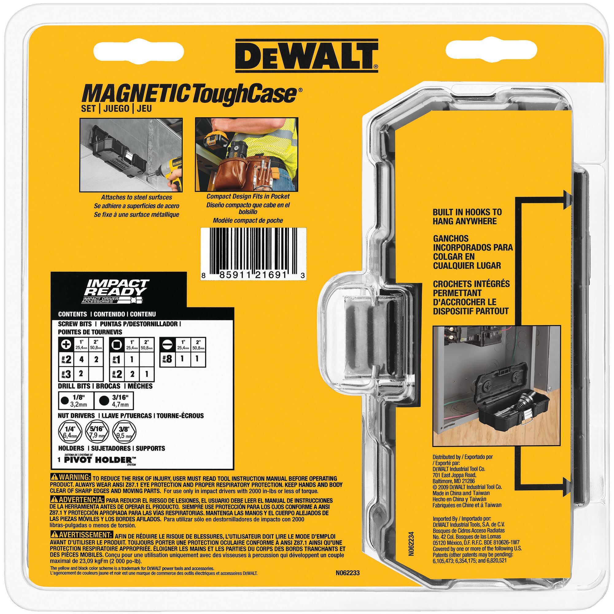 Dewalt magnetic deals tough case